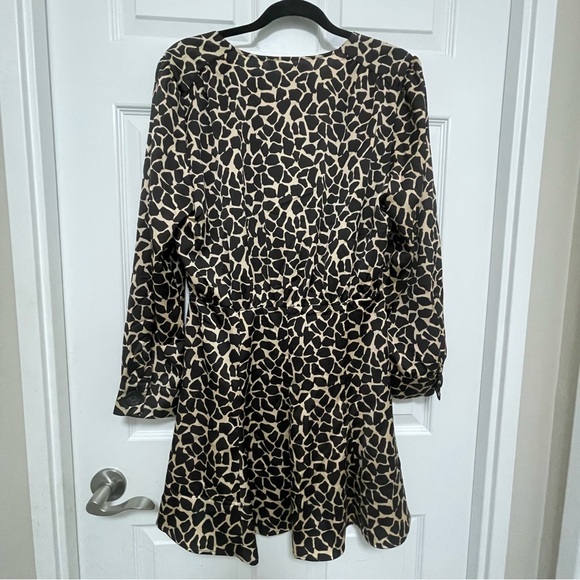 NWT ZARA PRINTED MINI DRESS - Picture 6 of 6